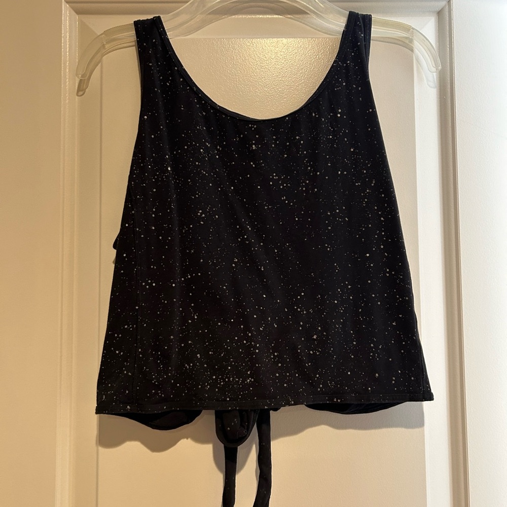 Lululemon, Size Small, Black with white spots